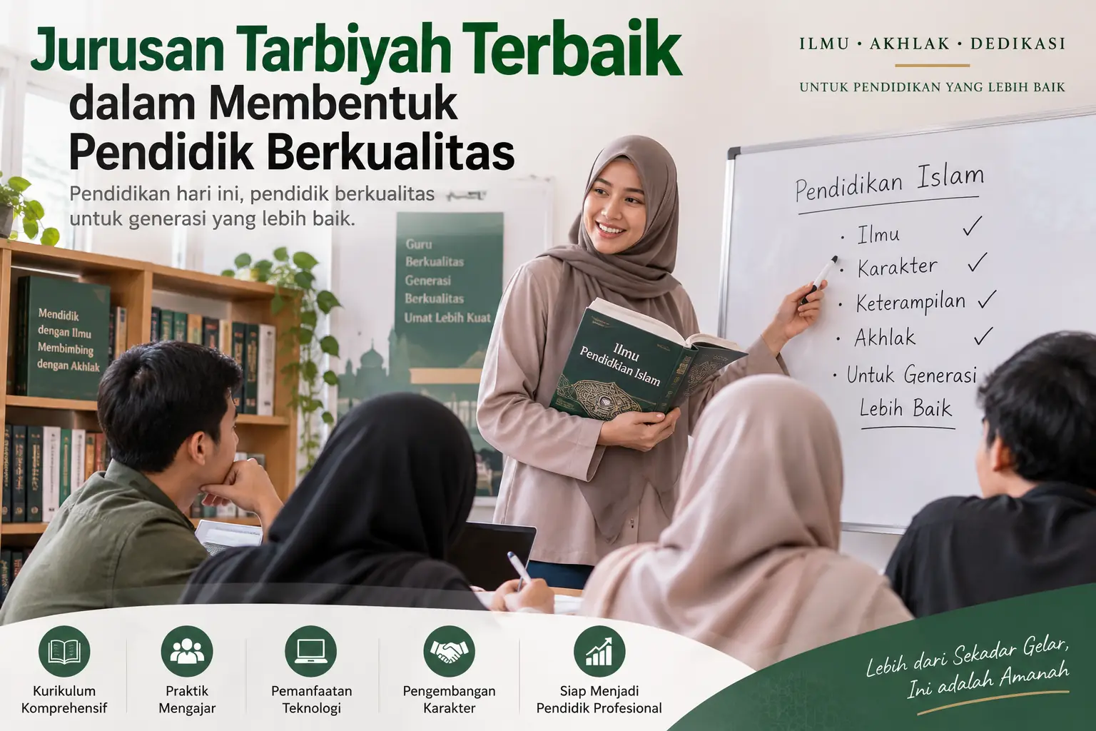 Jurusan Tarbiyah Terbaik dalam Membentuk Pendidik Berkualitas