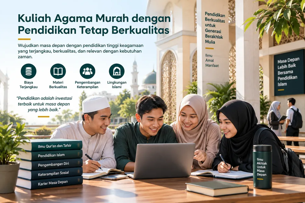 Kuliah Agama Murah dengan Pendidikan Tetap Berkualitas