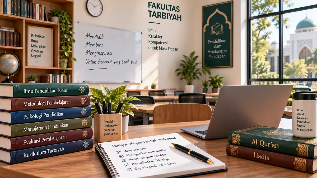 ruang kelas tarbiyah modern untuk mendukung pembelajaran calon pendidik