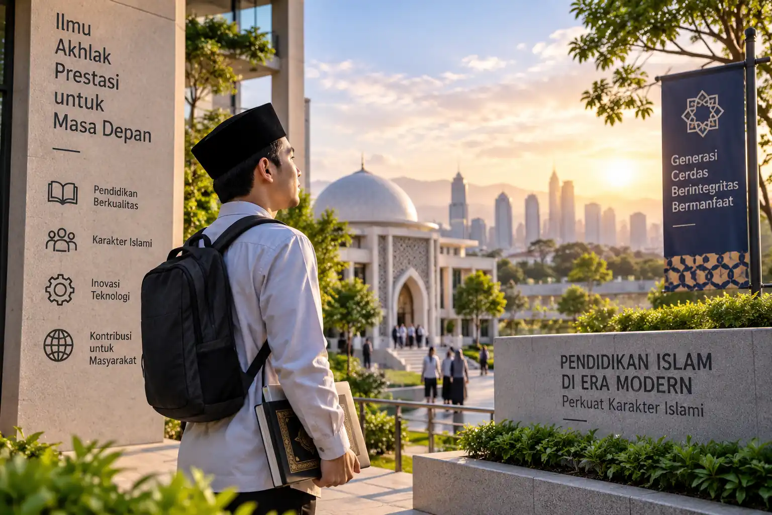 pendidikan Islam di era modern memperkuat karakter Islami melalui ilmu teknologi dan nilai keislaman