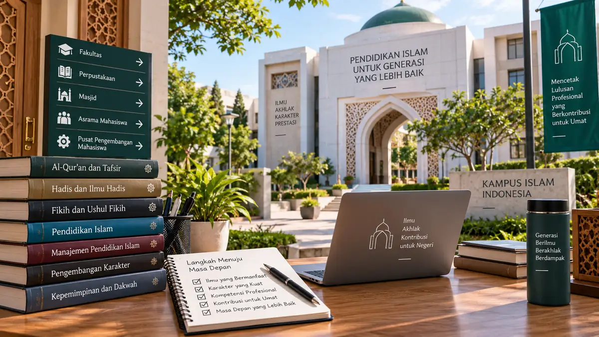 lingkungan pendidikan Islam modern untuk mendukung kompetensi dan karakter mahasiswa