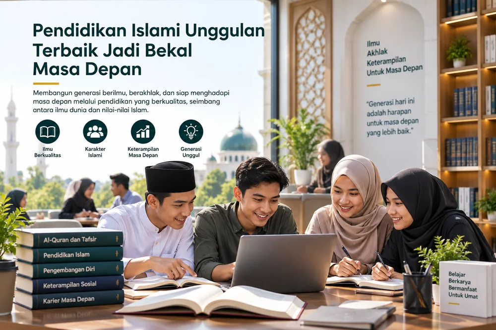 Pendidikan Islami Unggulan Terbaik Jadi Bekal Masa Depan