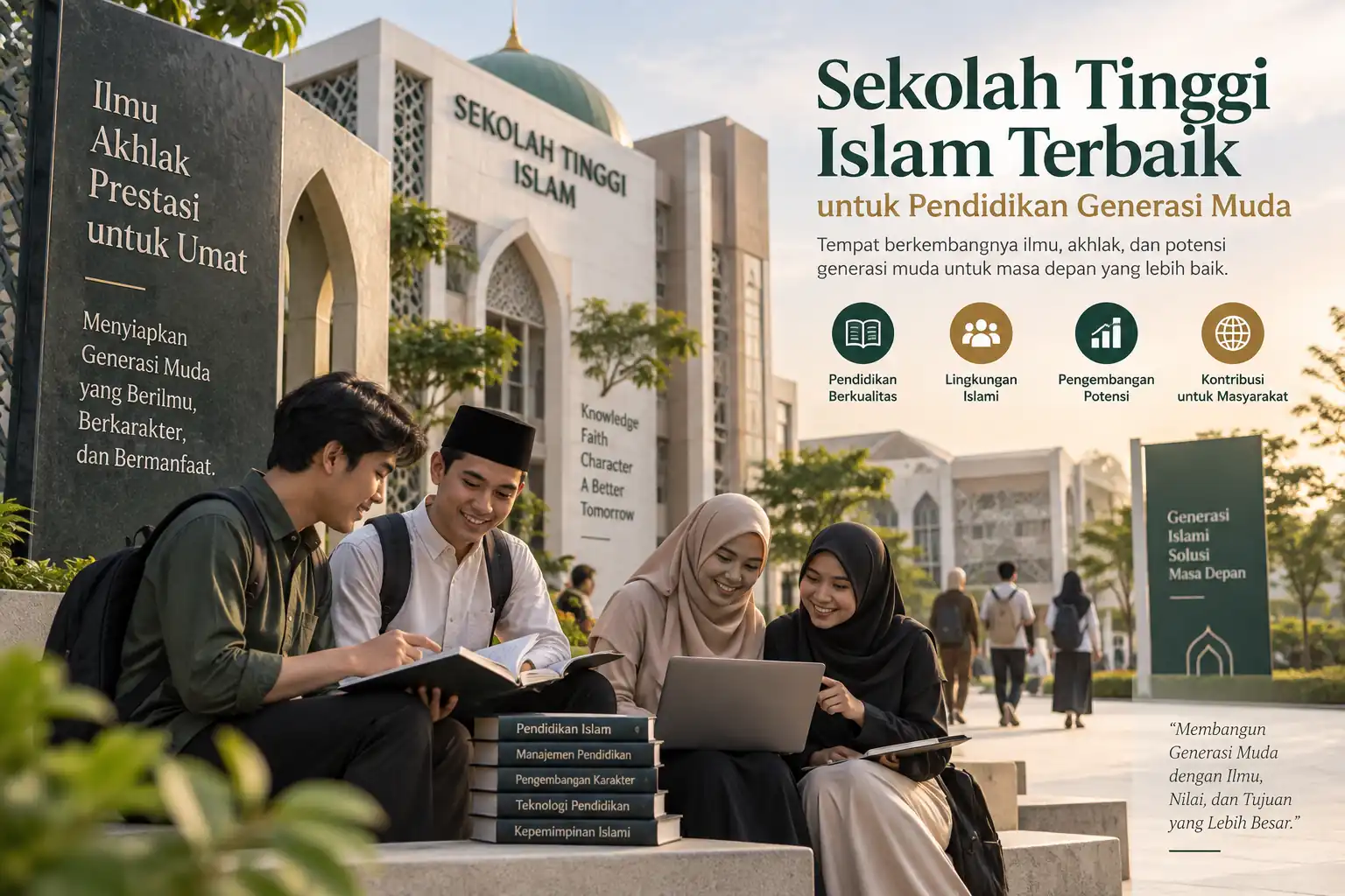 Sekolah Tinggi Islam Terbaik untuk Pendidikan Generasi Muda