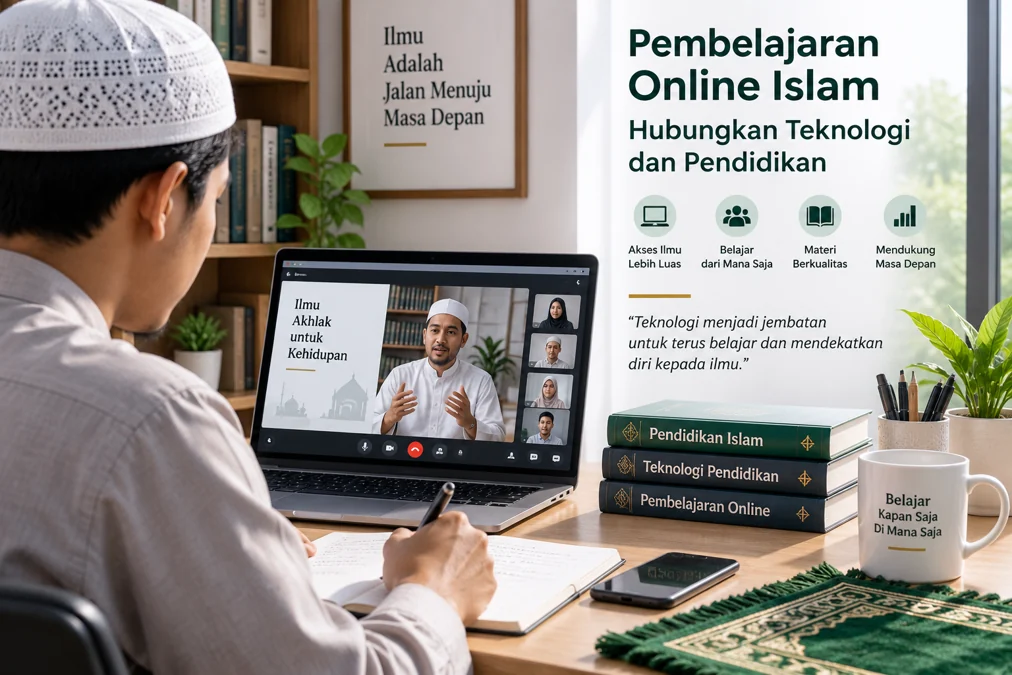 Pembelajaran Online Islam Hubungkan Teknologi dan Pendidikan